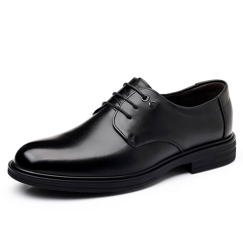 YIMINU Dress Shoes Men's Low Top Black