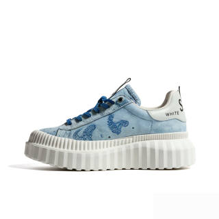 WHITE SANDS Abrasion Resistant Breathable Abrasion Resistant Breathable Casual Shoes Men's Blue