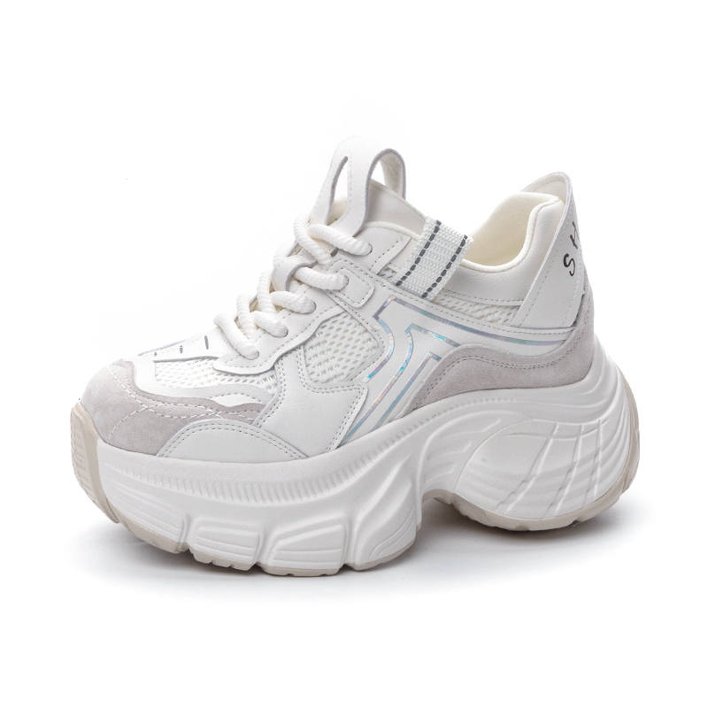 XIEGUIHUAYU Mesh Low top Chunky Sneakers Women's