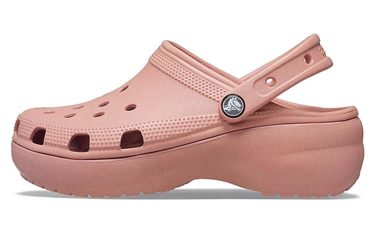 Crocs Crocs Classic Platform Clog EVA Clogs 5.5cm Women's Cameo Brown