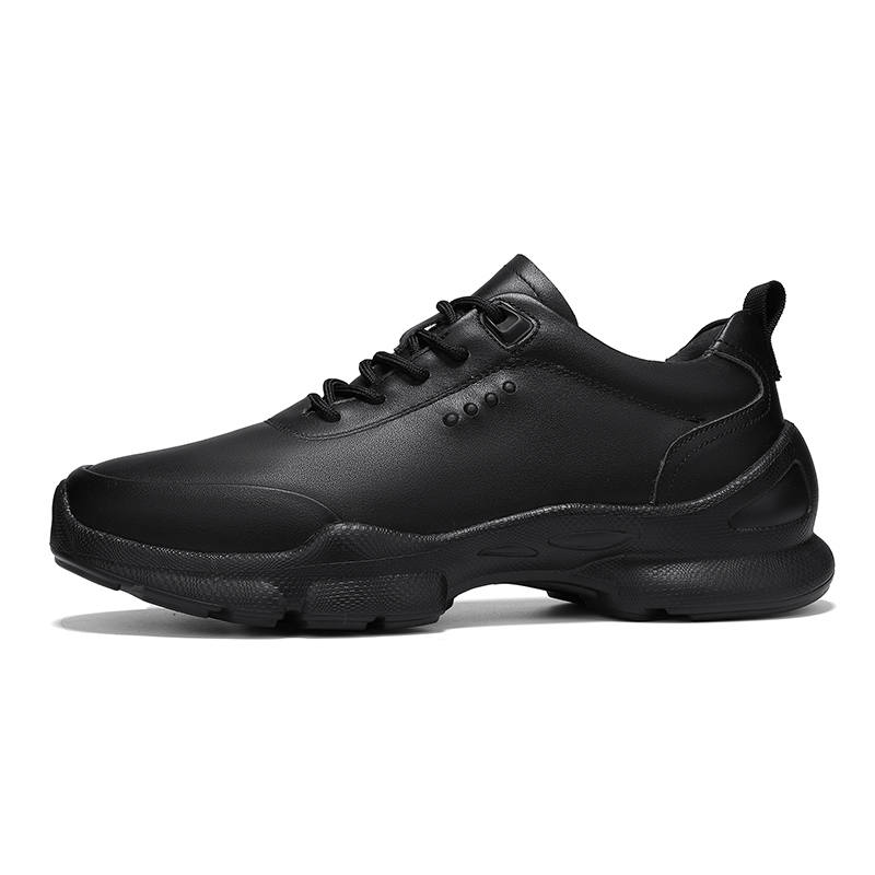 GONGNIULEITING Top Grain Cow Leather Casual Shoes Men's