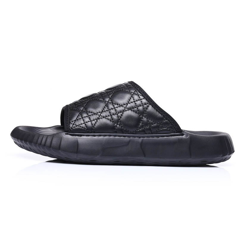 SHUPATE SHUPATE Slide Slippers Men's Black/White