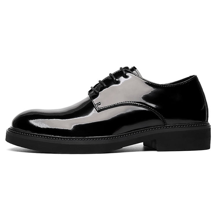 GZZ Dress Shoes Men's Low Top Black