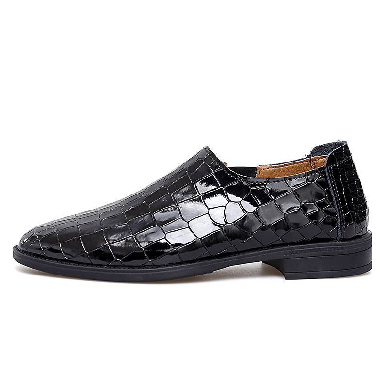 GONGNIUMEILI Microfiber Leather Men's Casual Shoes Men's