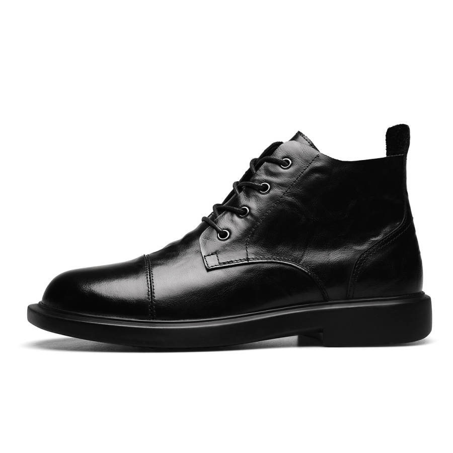 D:FUSE SCANDINAVIA D FUSE SCANDINAVIA Short Combat Boots Men's Black