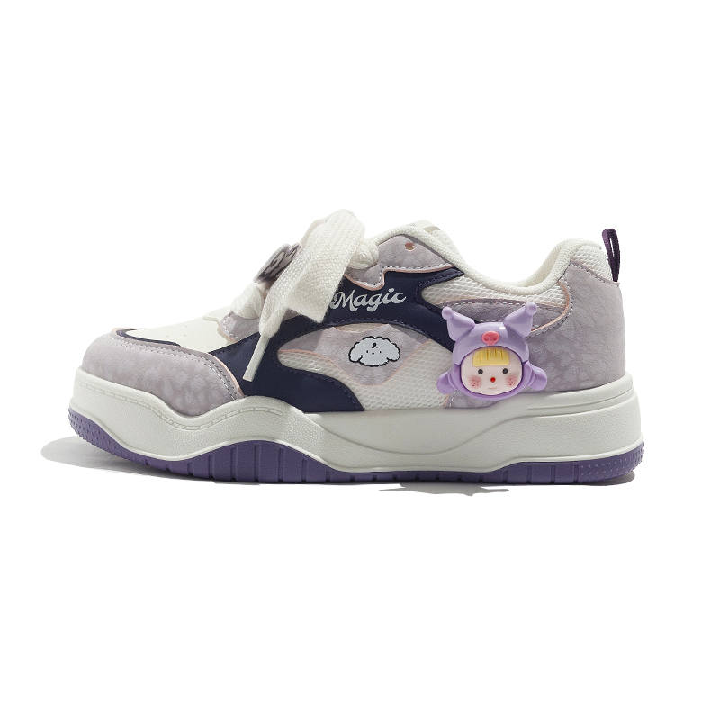 BEIER Microfiber Leather Wear resistant And Lightweight Low top Skateboard Shoes Women's