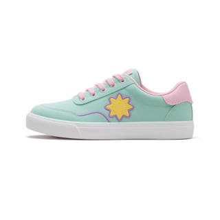 UNIITY Microfiber Leather Low top Skateboard Shoes Women's Mint Green