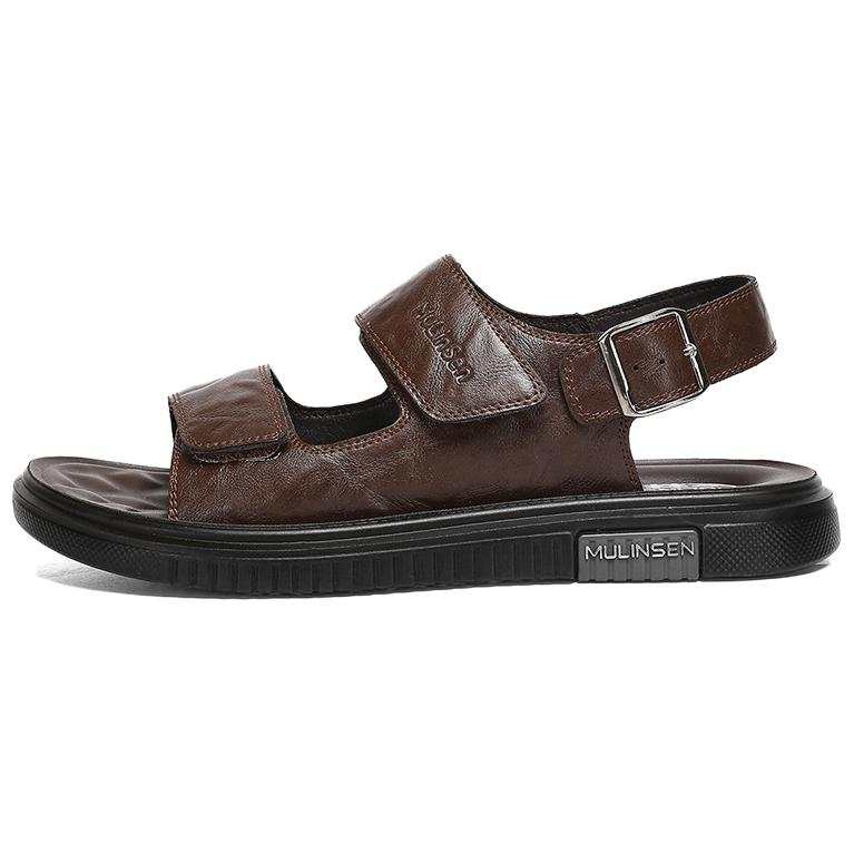 Mulinsen Beach Sandals Men's Brown/Black