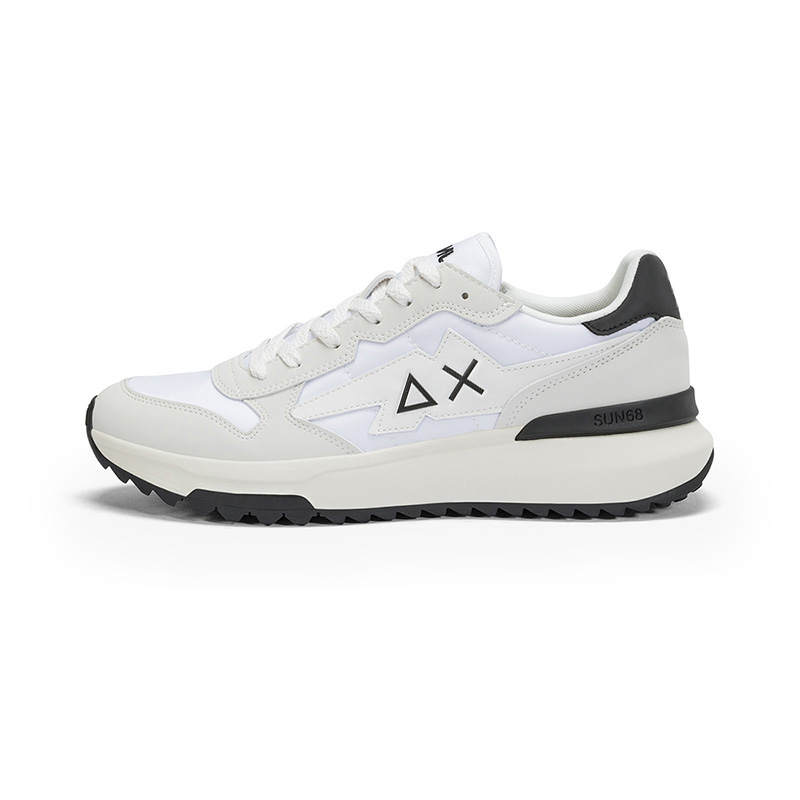 SUN68 Microfiber Leather Cushioning Low top Casual Shoes Men's
