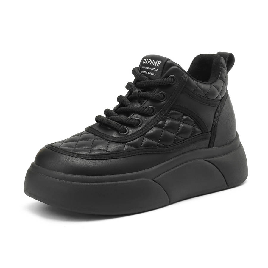 DAPHNE DAPHNE Artificial Leather High top Skateboard Shoes Women's