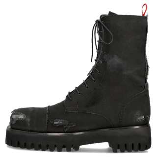 424 Crew Combat Boots Men's Black