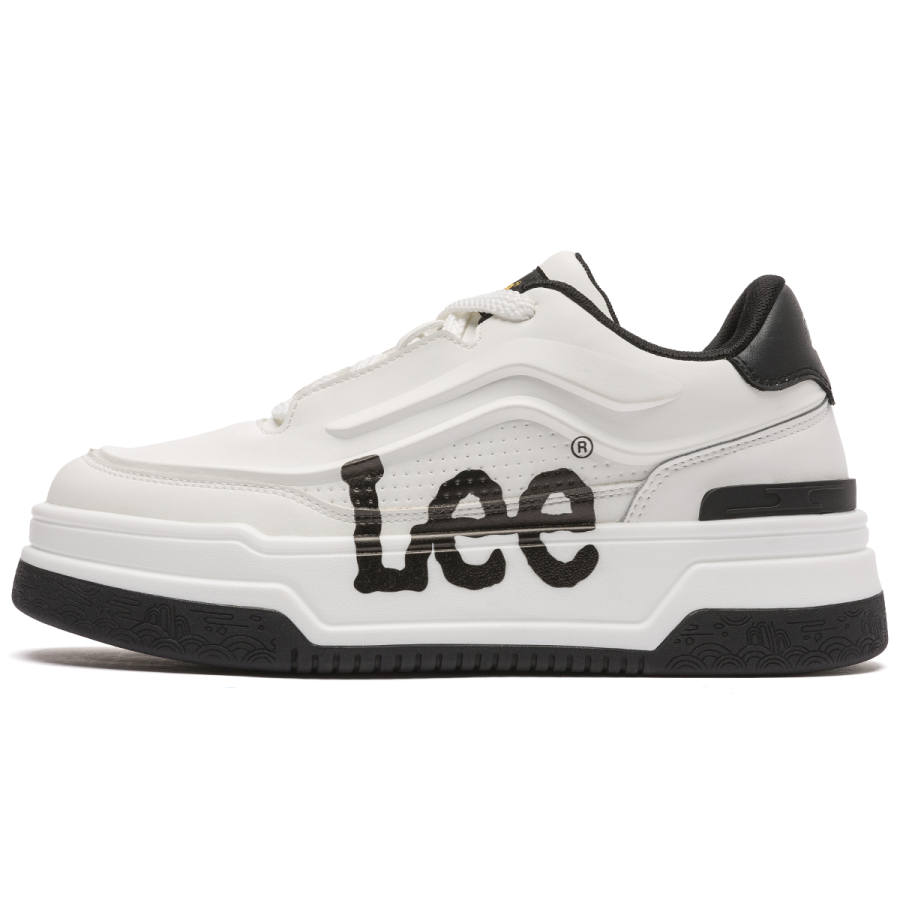 Lee White Sneakers Height Increasing Breathable Low top Skateboard Shoes Men's