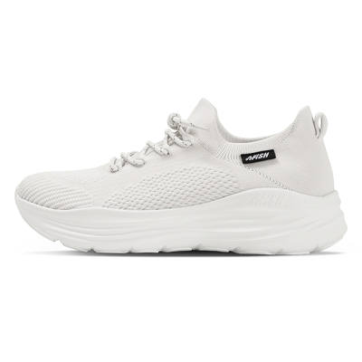 AFISH Casual Shoes Unisex Low Top White/Black/Gray