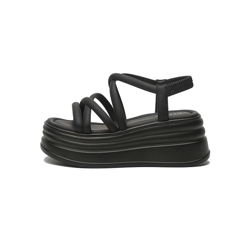DAPHNE DAPHNE Pu Roman Sandals 7.2cm Women's