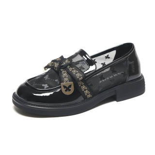 SHOUBA Synthetic Leather Loafers 3cm Women's
