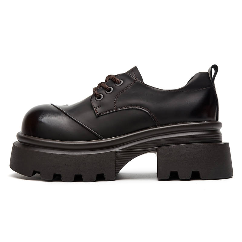 VAEL Synthetic Leather Casual Shoes Women's Black