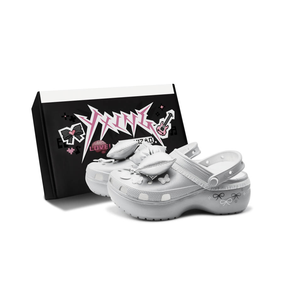 Crocs Crocs Classic Clog Clogs Women's Ballet Silver White