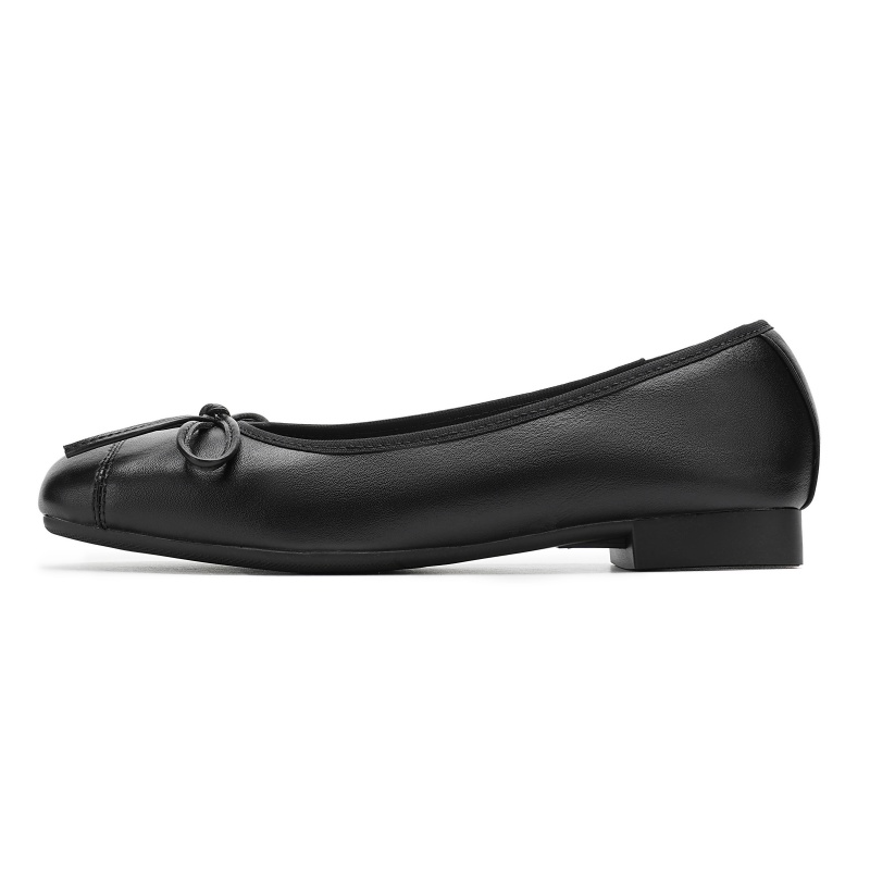 AOKANG Artificial Leather Casual Shoes Women's Black