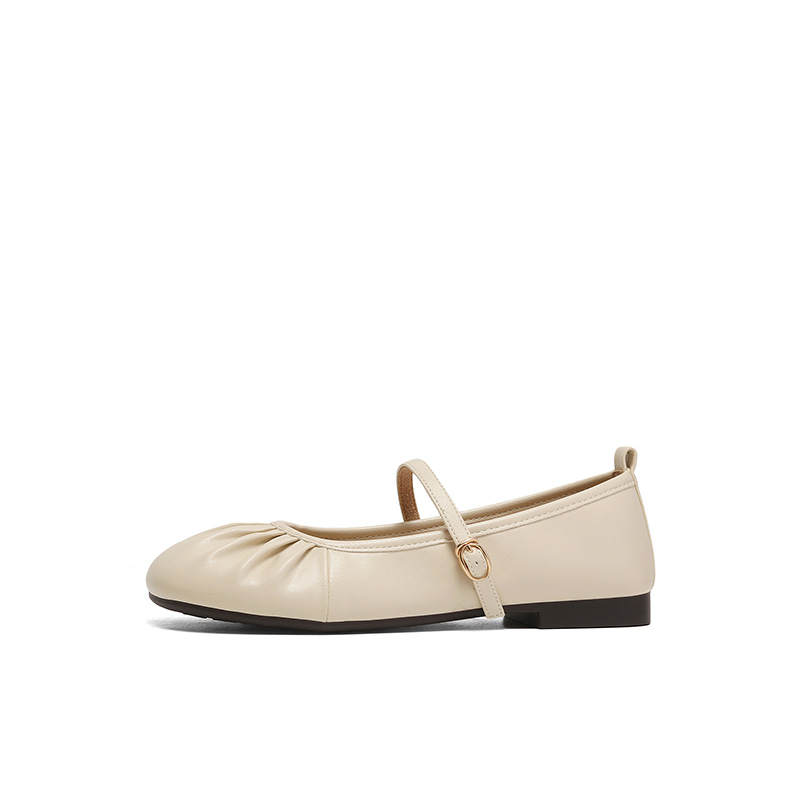 DAPHNE Pu Chunky Heel Mary Jane Shoes Women's