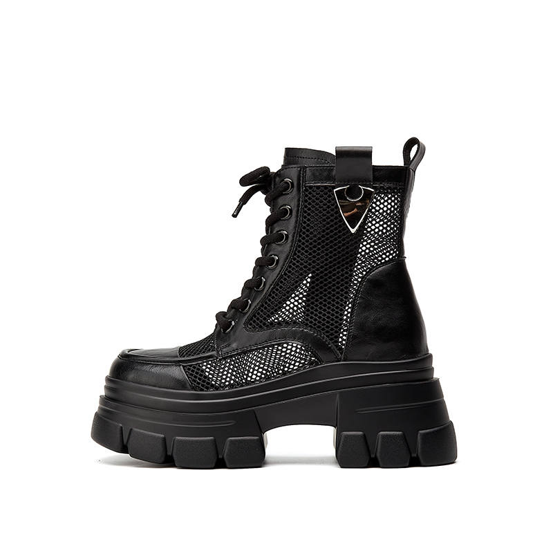 DAPHNE DAPHNE Ankle Boots Women's Beige Black