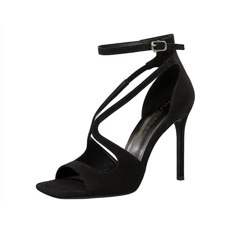 BIGTREE BIGTREE Suede One Strap Sandals Women's