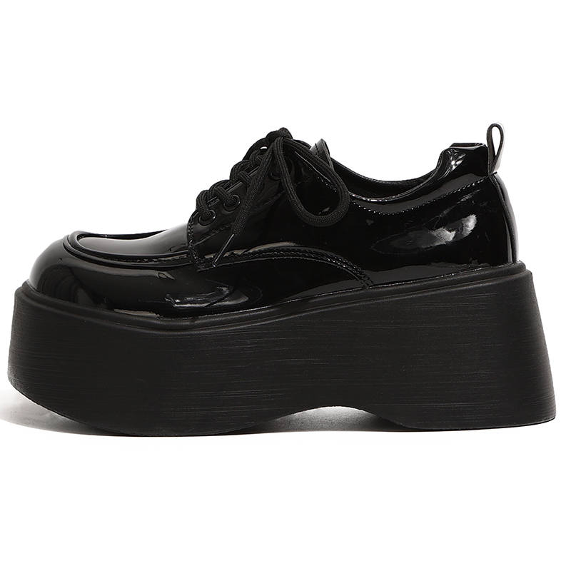 Medd Pu Women's Casual Shoes 7.5 Cm Women's Classic Black