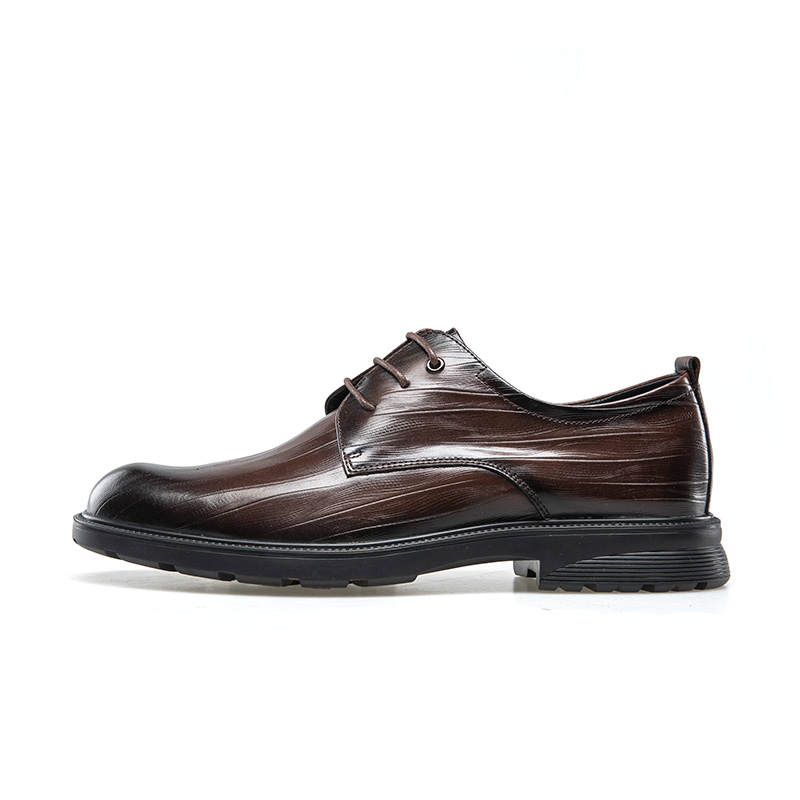 KANGNAI Casual Leather Shoes Men's Low Top
