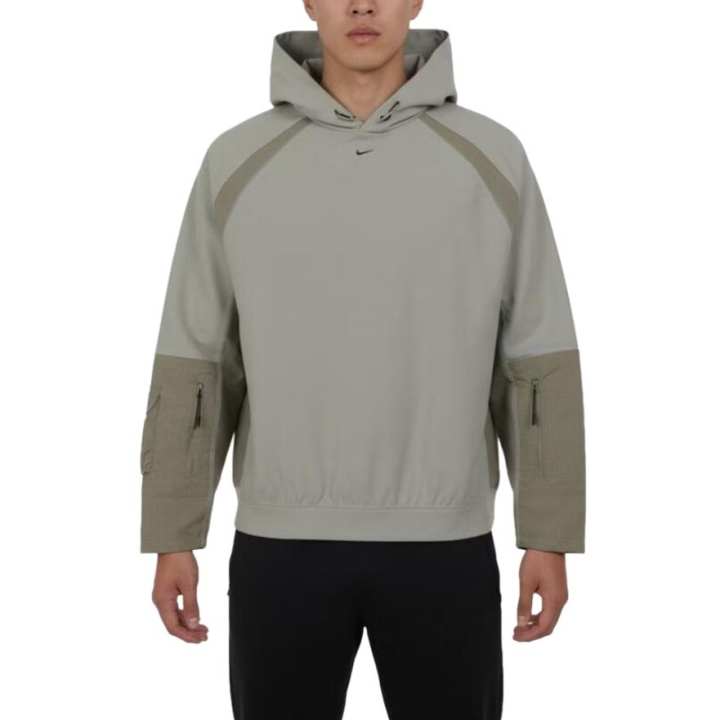 Nike Nike Dri Fit Sweatshirts Men's Gray Hooded Moderate