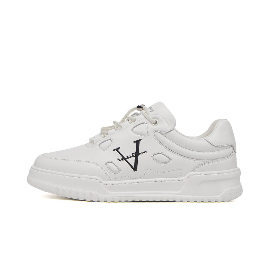 VICKI BROWN Low top Skateboard Shoes Men's White