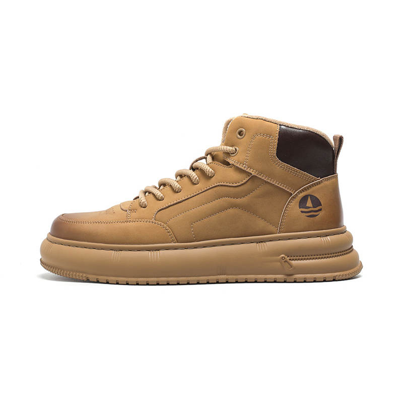 NAVIGARE High top Skateboard Shoes Men's Brown