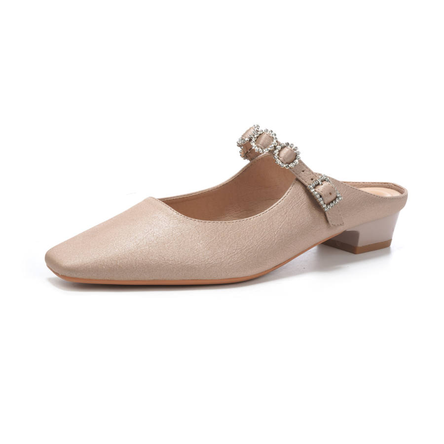 Beijiani Slip Resistant Closed Toe Slippers Women's