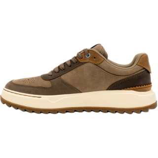 COLE HAAN Casual Skate Shoes Cow Leather Cushioning, Wear Resistant Low top Skateboard Shoes Men's Light Umber
