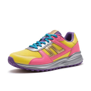 CAZXXO Low top Casual Shoes Men's Yellow Pink