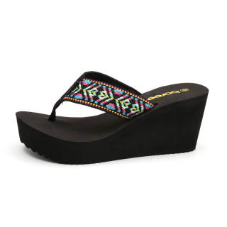 BOREE EVA Slip Resistant, Odor Resistant, Quiet Slip Resistant, Odor Resistant, Quiet Flip Flops Women's
