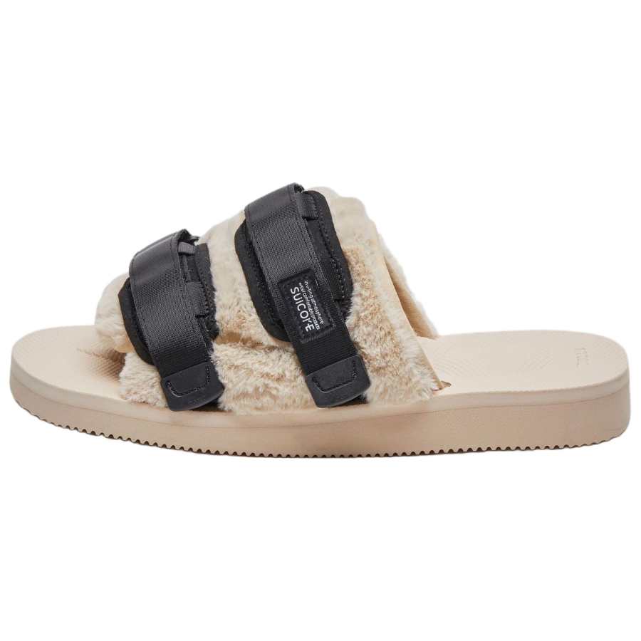 Suicoke Suicoke Slide Slippers Unisex Beige Black