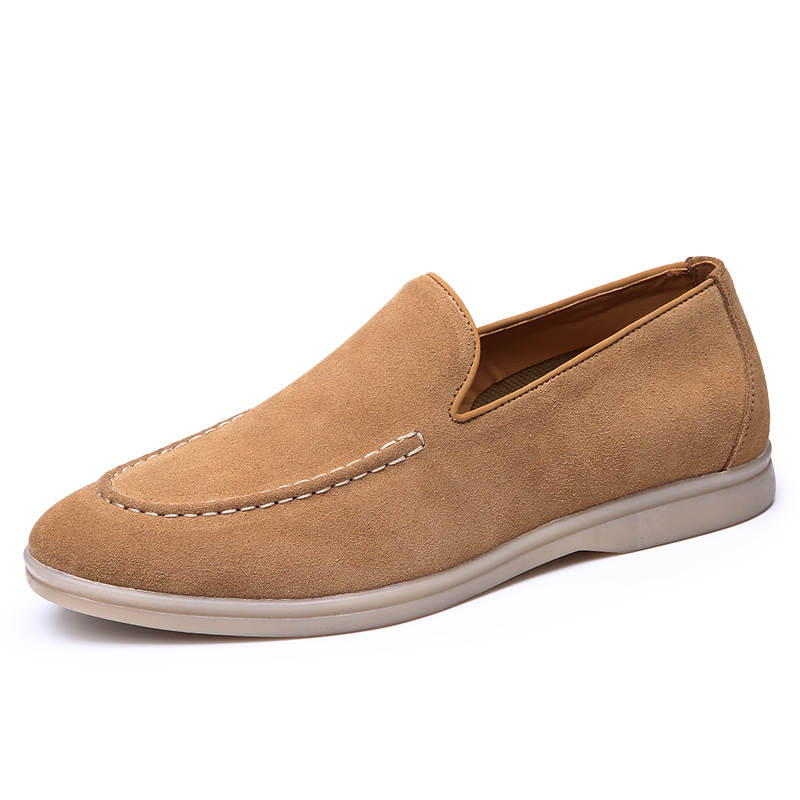 XIAOTOULANG Casual Leather Shoes Men's Low Top
