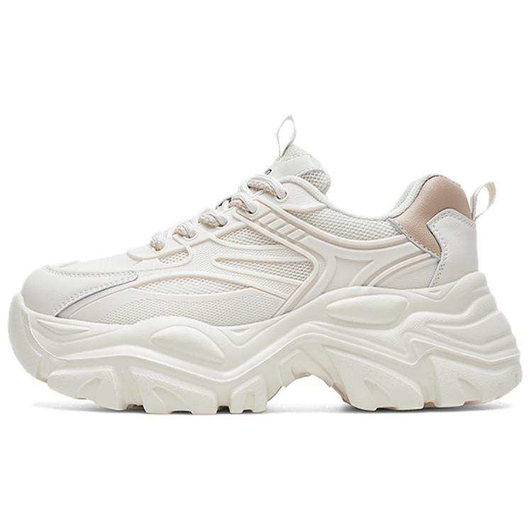 AGSDON Fabric Slip Resistant Low top Chunky Sneakers Women's