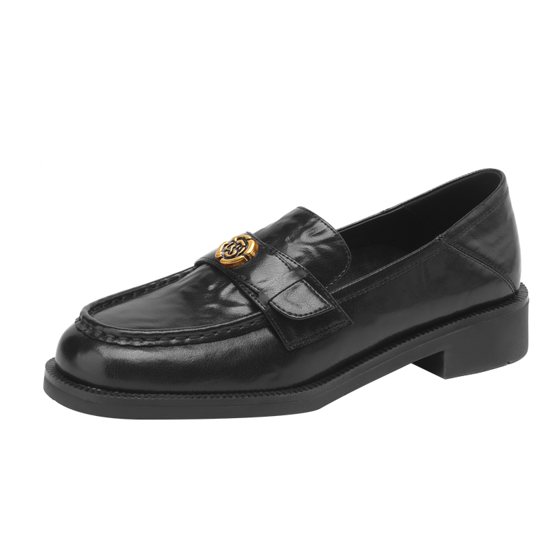 D:FUSE SCANDINAVIA D FUSE SCANDINAVIA Cow Split Leather Loafers Women's