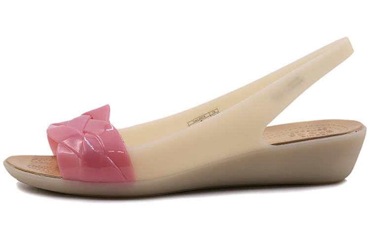 Crocs Crocs Casual Sandal Women's White Pink