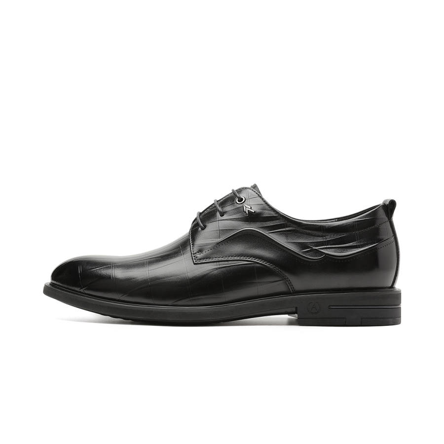 AOKANG Dress Shoes Men's Low Top Black