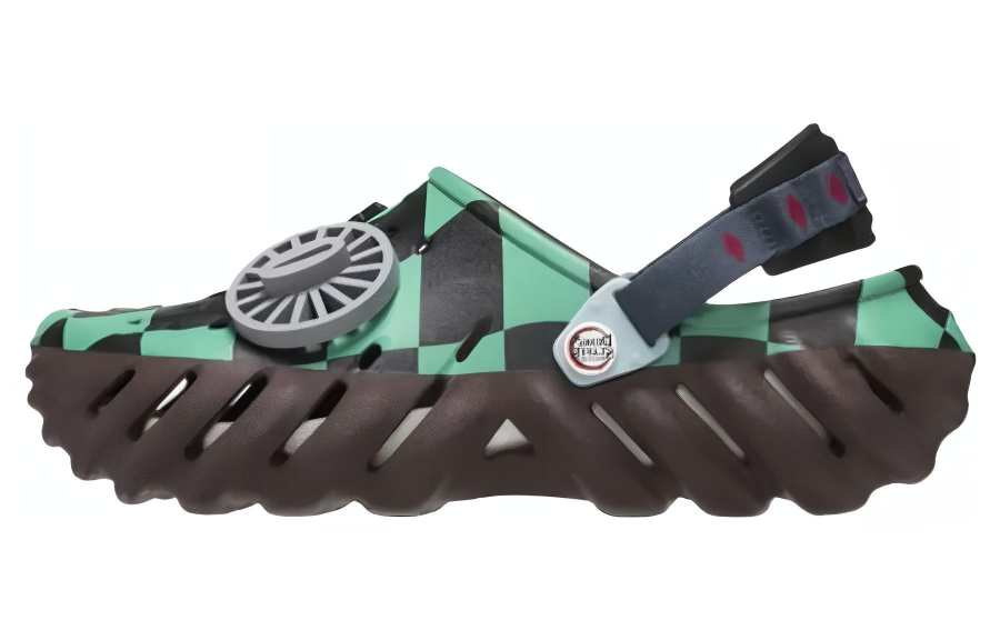 Crocs Crocs x GUIMIEZHIREN Echo Clog Clogs Unisex Green Black