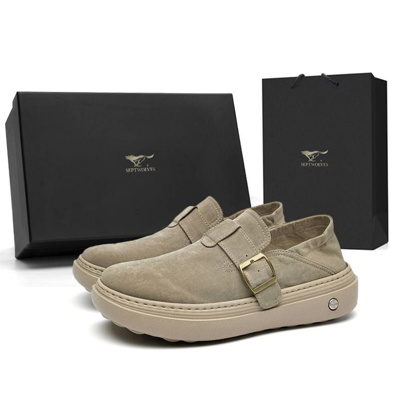 SEPTWOLVES SEPTWOLVES Fabric Low top Casual Shoes Men's