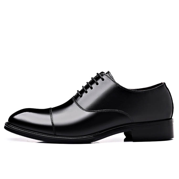 GZZ Dress Shoes Men's Low Top Black