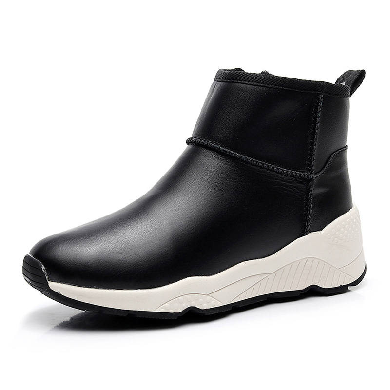 GUOLUOFEI Snow Boots Women's Navy Blue