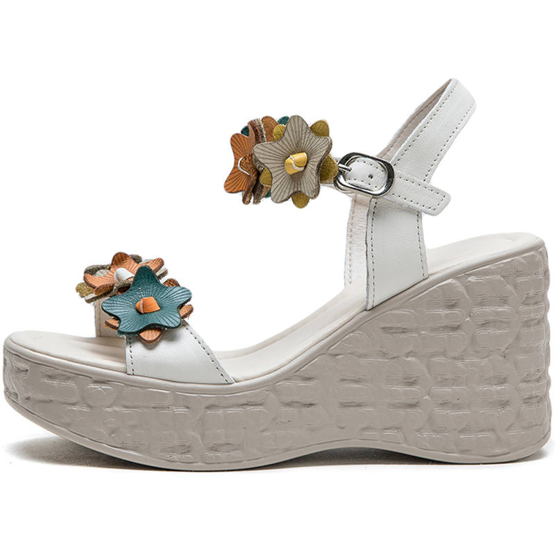 JIEZHOU One Strap Sandals Women's