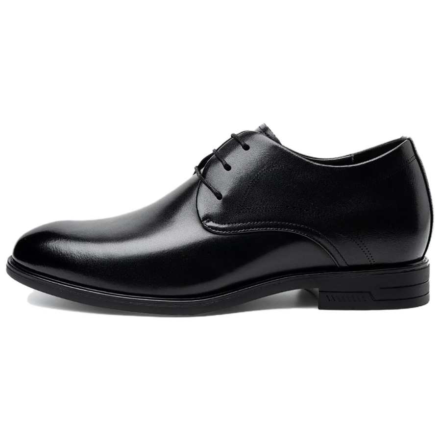 FED Top Grain Cow Leather Dress Shoes Men's Black