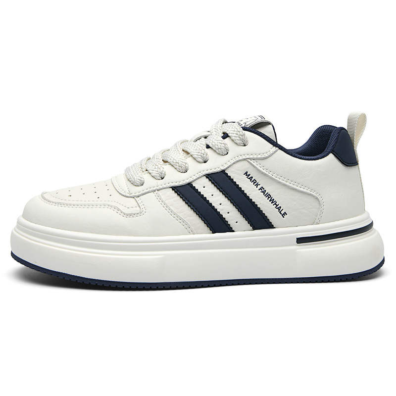 FAIRWHALE Men's Shoes Height Increasing Low top Casual Skate Shoes Men's