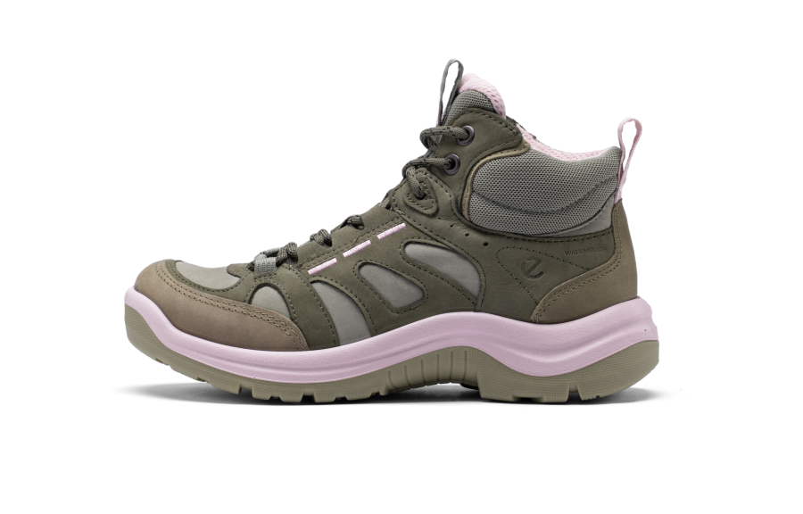 Ecco Trail Running Women's Shoes Collection Low top Mountaineering Shoes Women's Cardamom Brown//Grass Green 822413