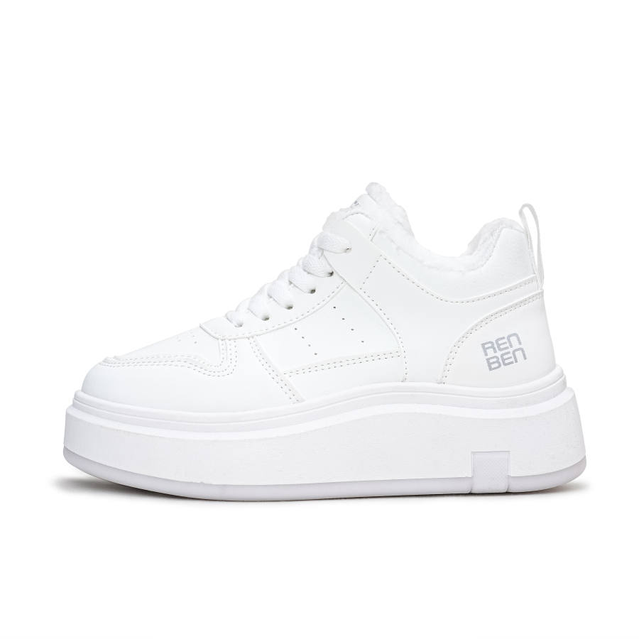 RENBEN1986 Thermal Abrasion Resistant Height Increasing Low top Skateboard Shoes Women's
