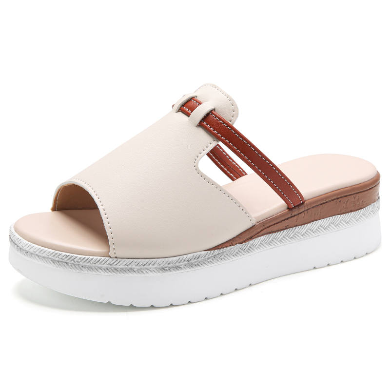 Reivantix Reivanti Slide Slippers Women's Beige